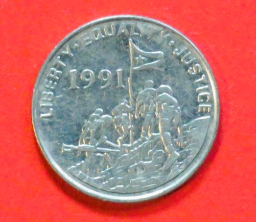 Eritrea: 10 Cents, 1997, gebraucht (used / ss), # 45