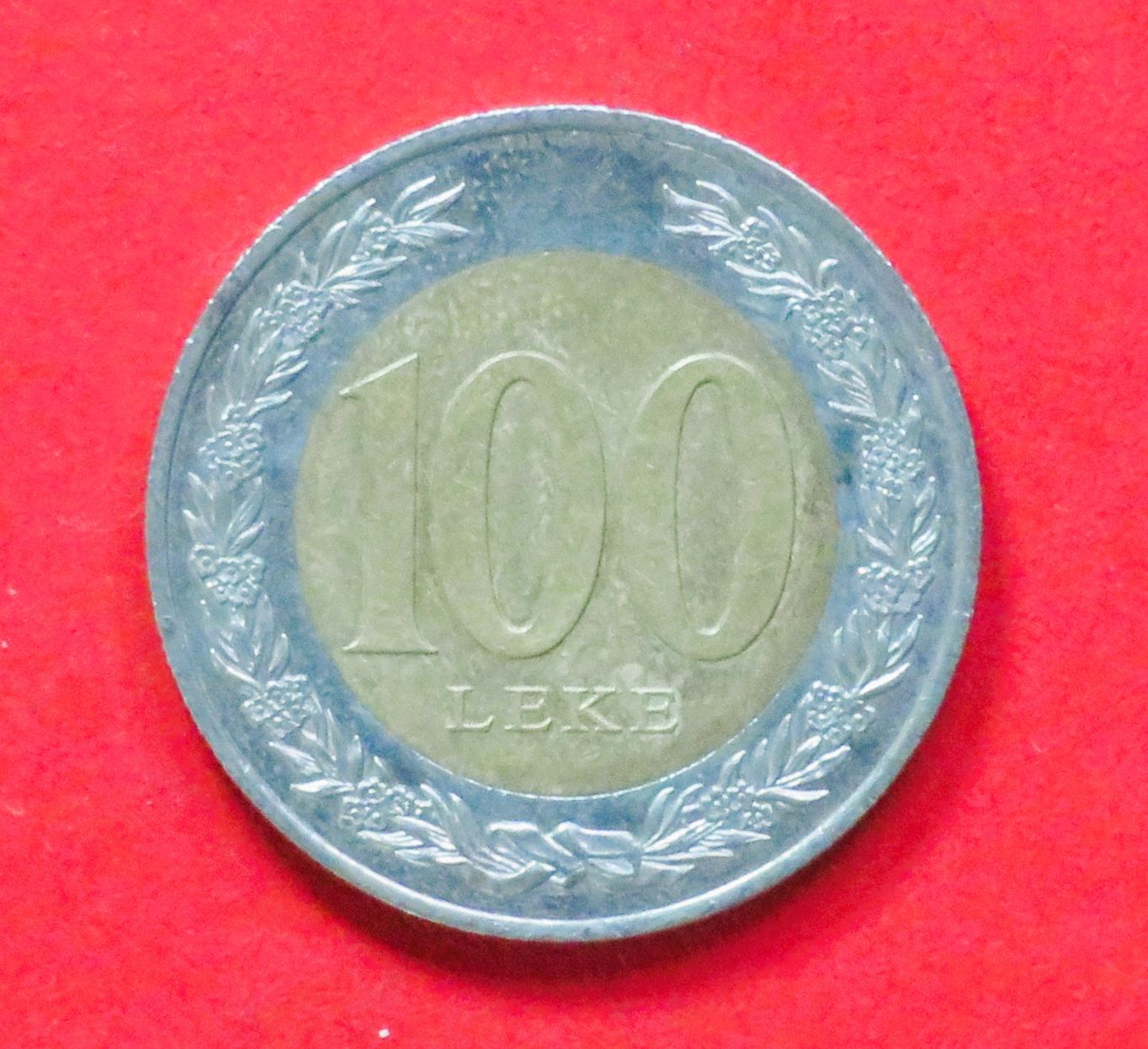 Albanien:  100 Leke, 2000+, gebraucht (used / ss-vz), # 80