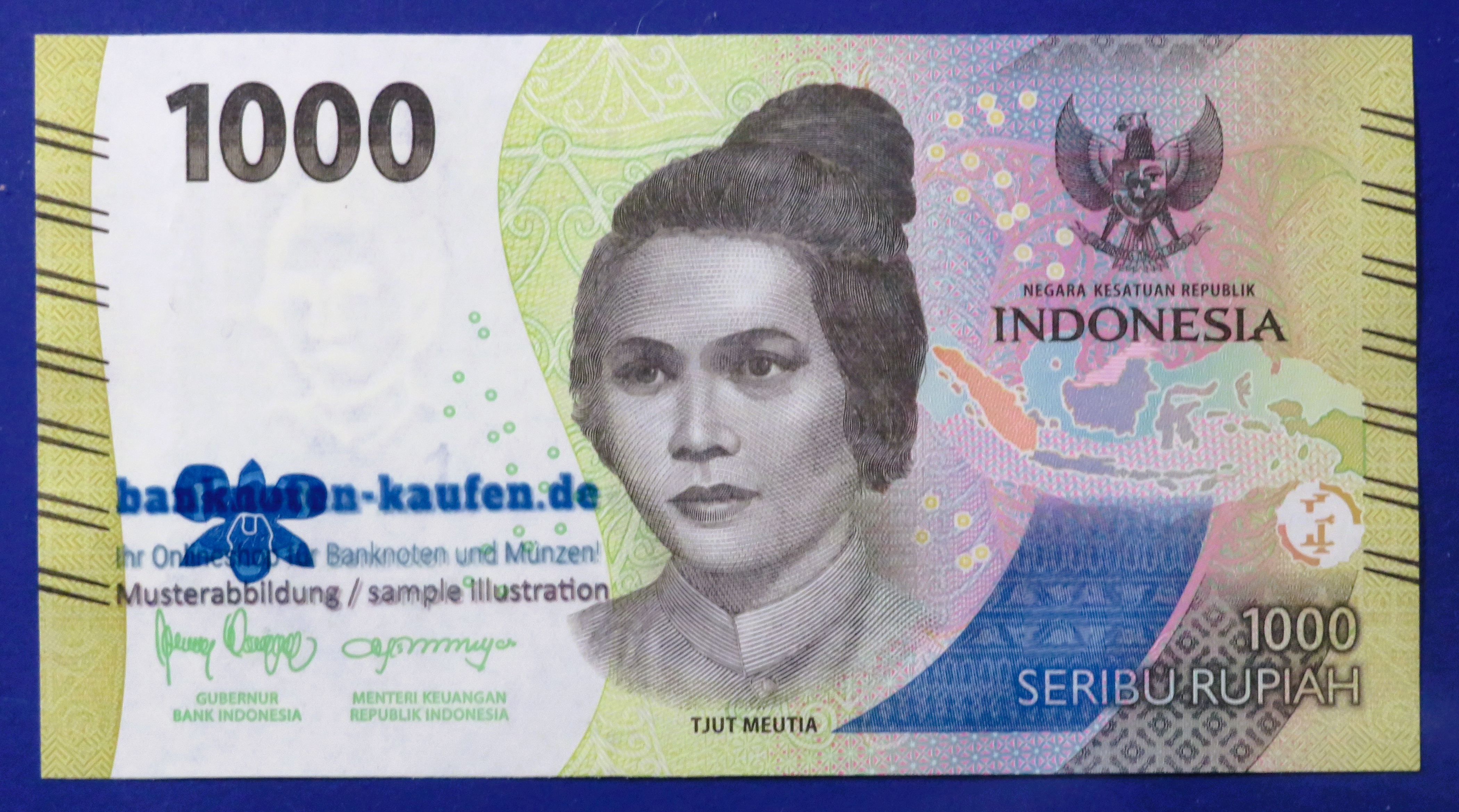 Indonesia - 1,000 Rupiah, 2022, uncirculated (UNC)
