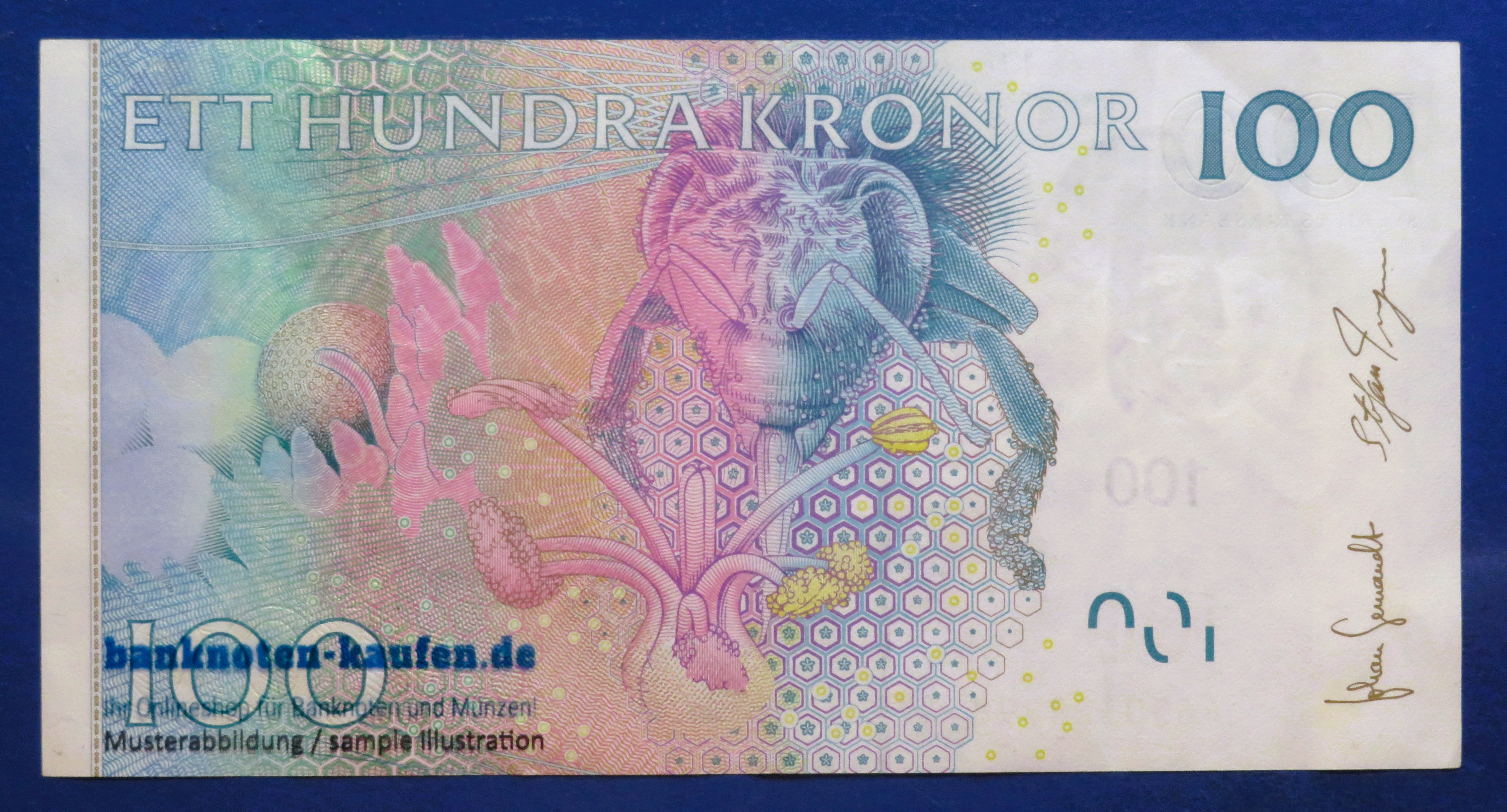 Sweden, 100 Kronor, 2014, circulated (USED / VF+), P-65c