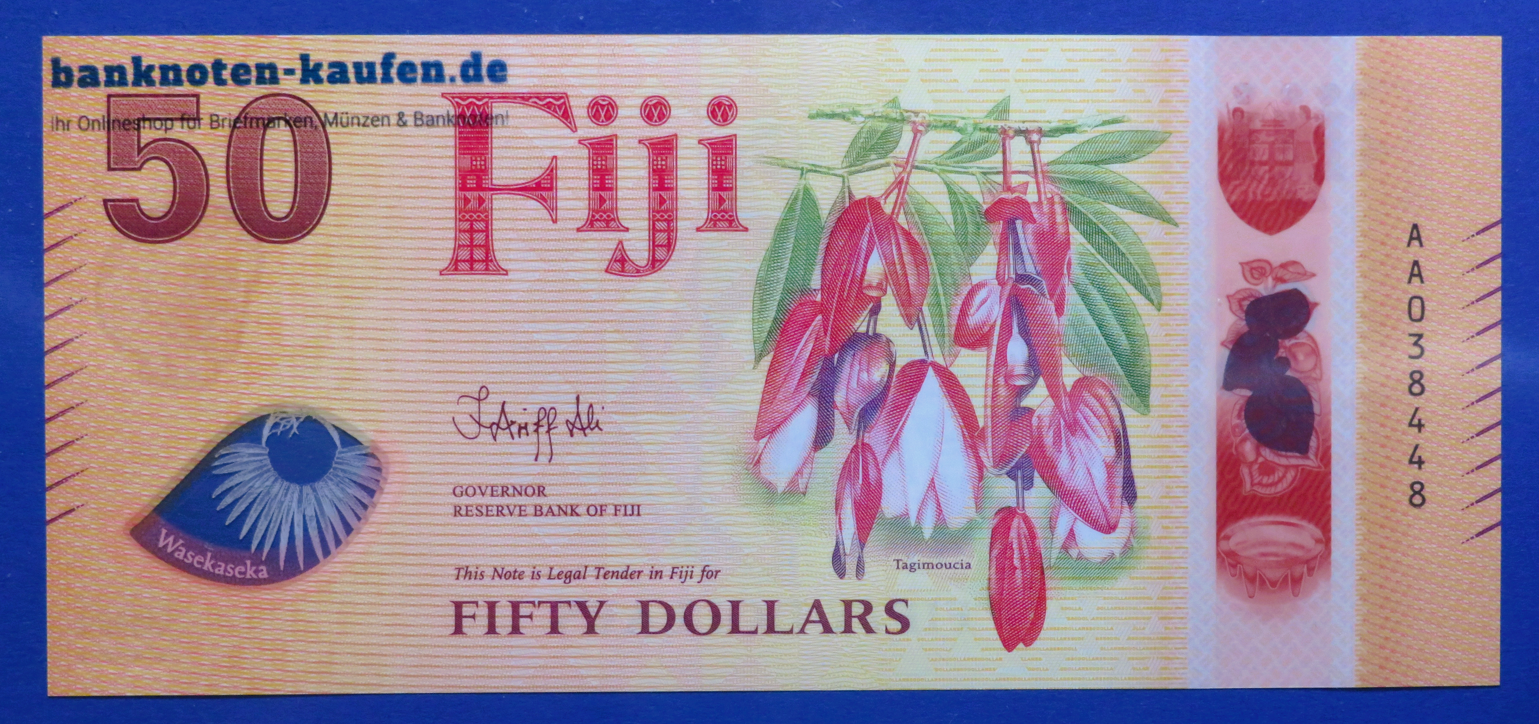 Fiji, 50 Dollars, 2025ND, uncirculated (UNC), Polymer