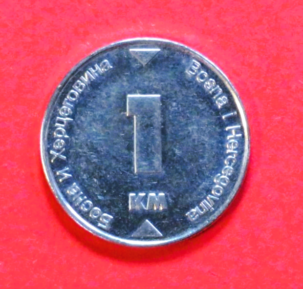 Bosnia-Herzegovina: 1 Marka, 2000+, circulated (used / vf+)