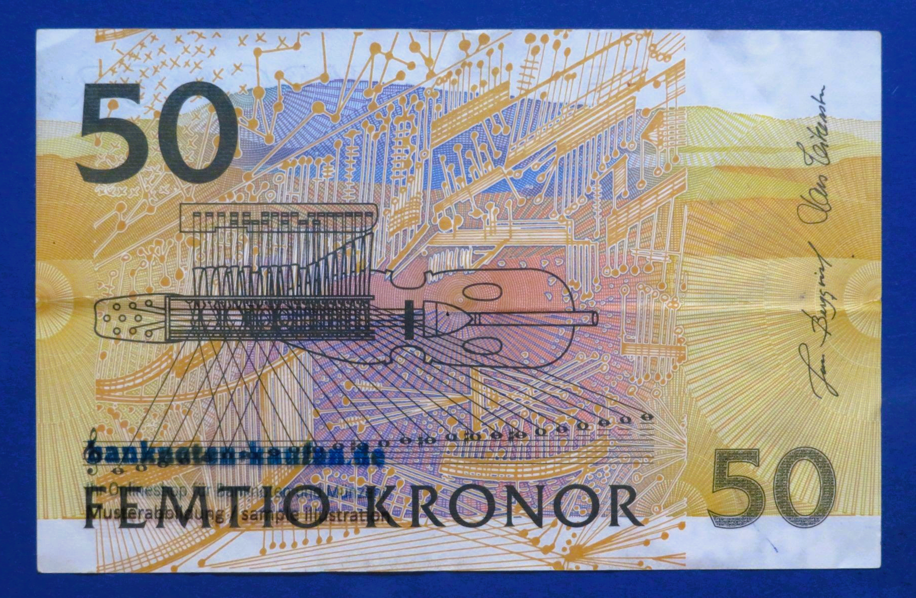 Sweden, 50 Kronor, 2003, circulated (USED / F), P-62b