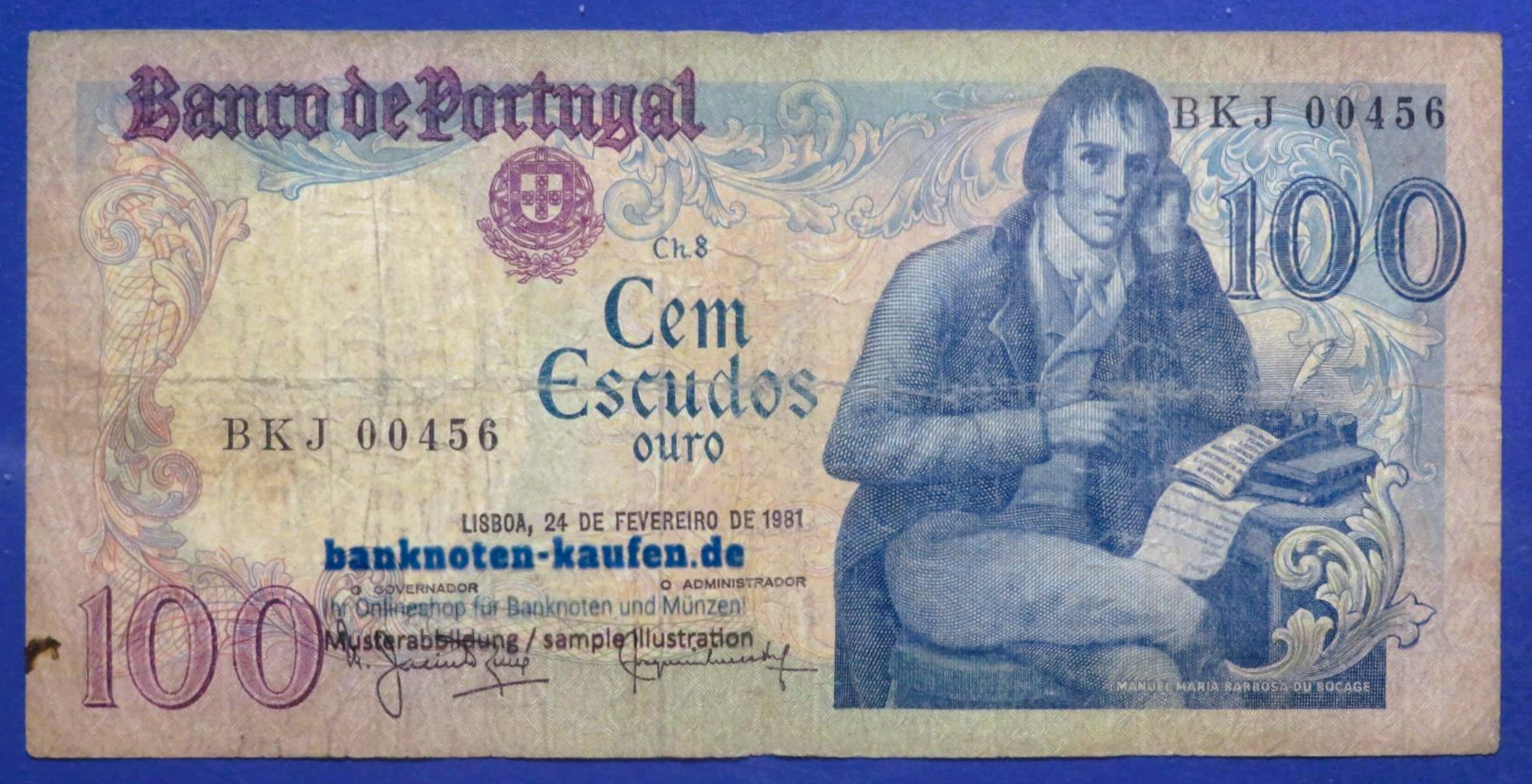 Portugal, 100 Escudos, 1981, gebraucht (USED / F), P-178b