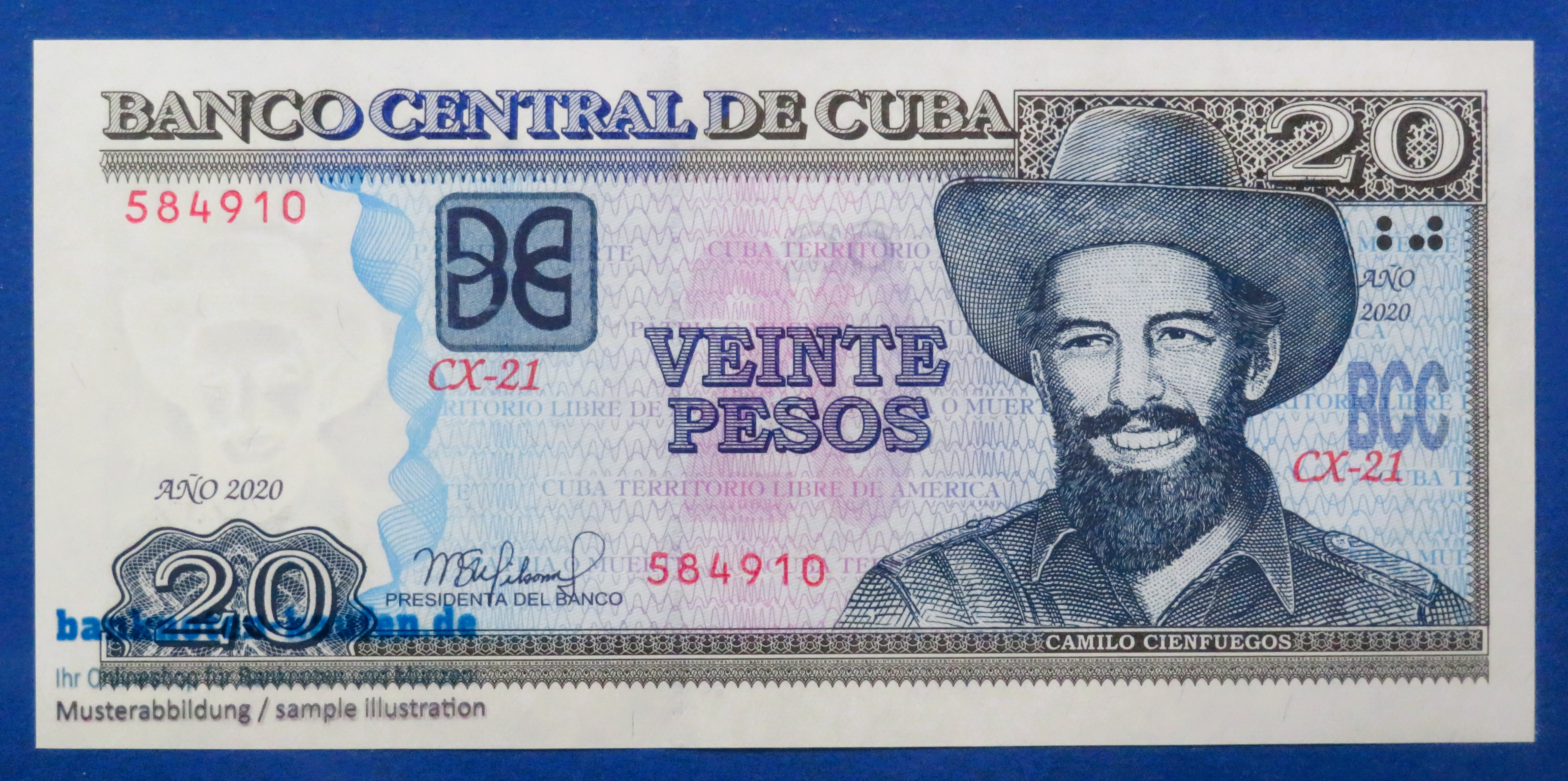 Caribbean, 20 Pesos, 2020, uncirculated (UNC), P-122