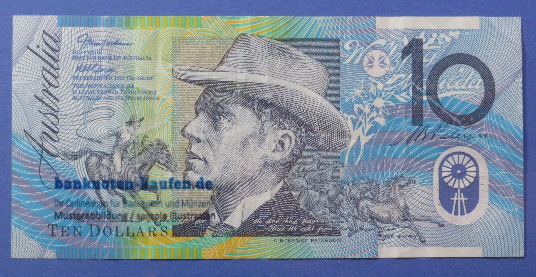 Australia, 10 Dollars, 2002, circulated (USED / F-VF), Polymer, P-58