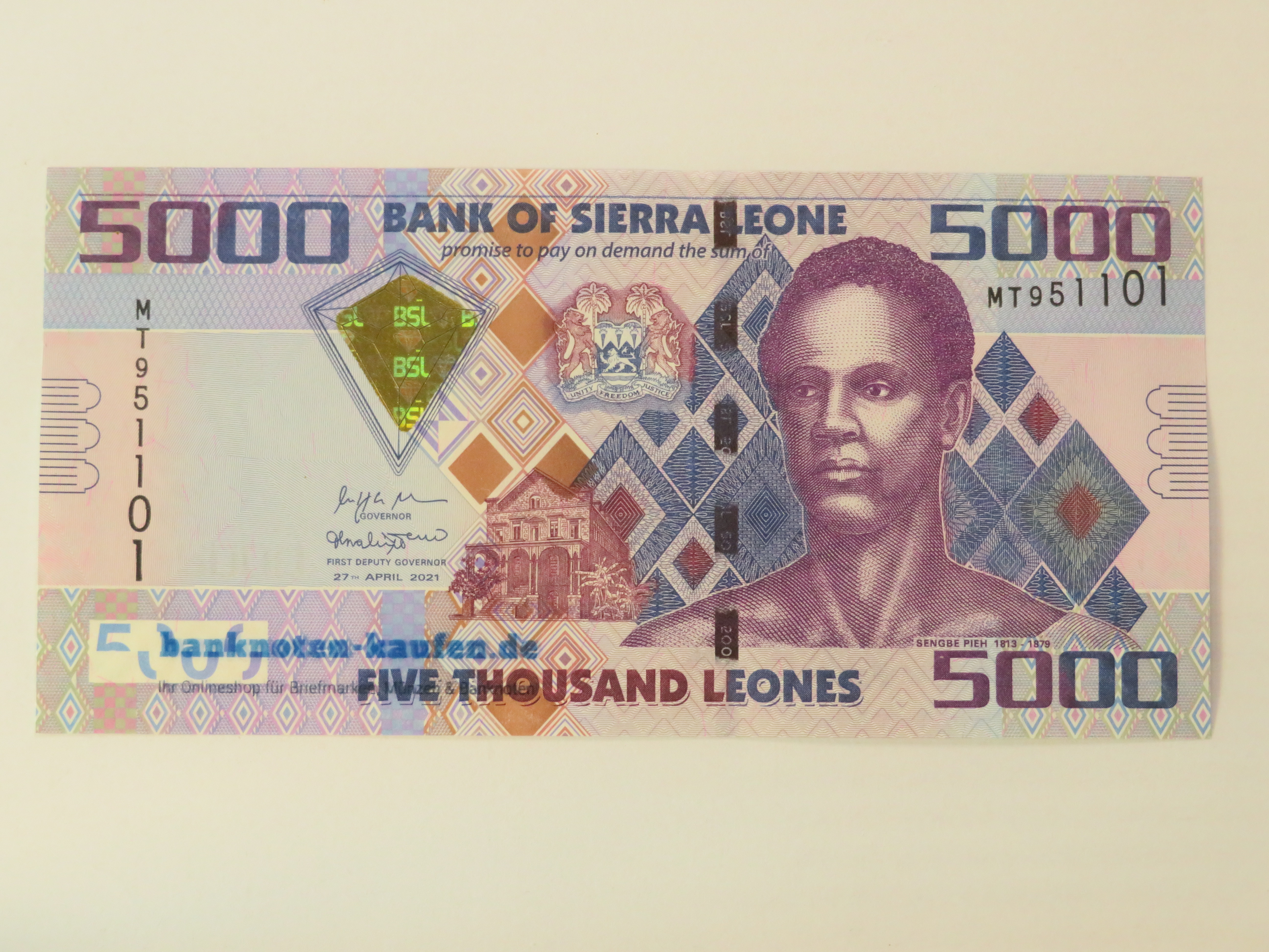 Sierra Leone - 1 Leone - UNC