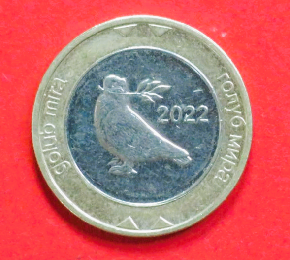Bosnien und Herzegowina:  2 Marke, 2000+, gebraucht (used / ss-vz), # 125