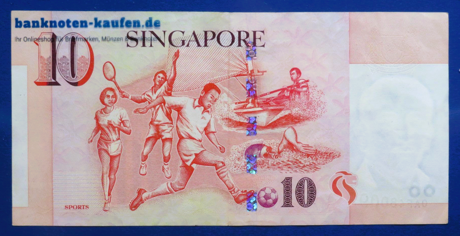 Singapore, 10 Dollars, 1999ND, circulated (USED / VF), P-40
