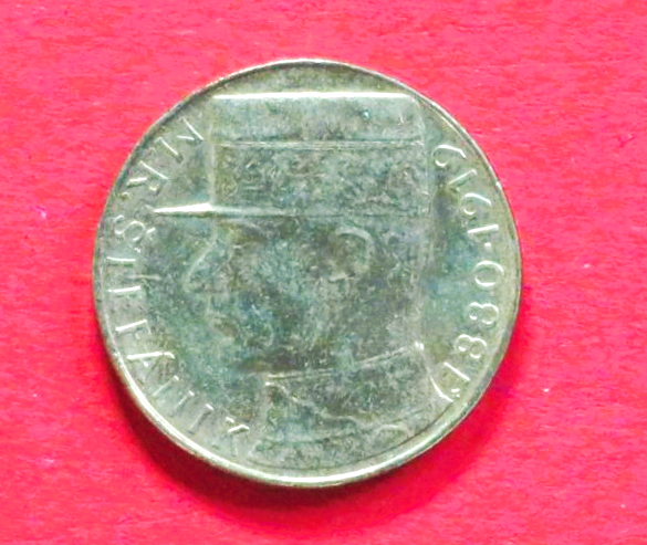 Tschechoslowakei (CSFR): 10 Korun, 1991-1993, gebraucht (used / vz), M. R. Stefanik, # 158