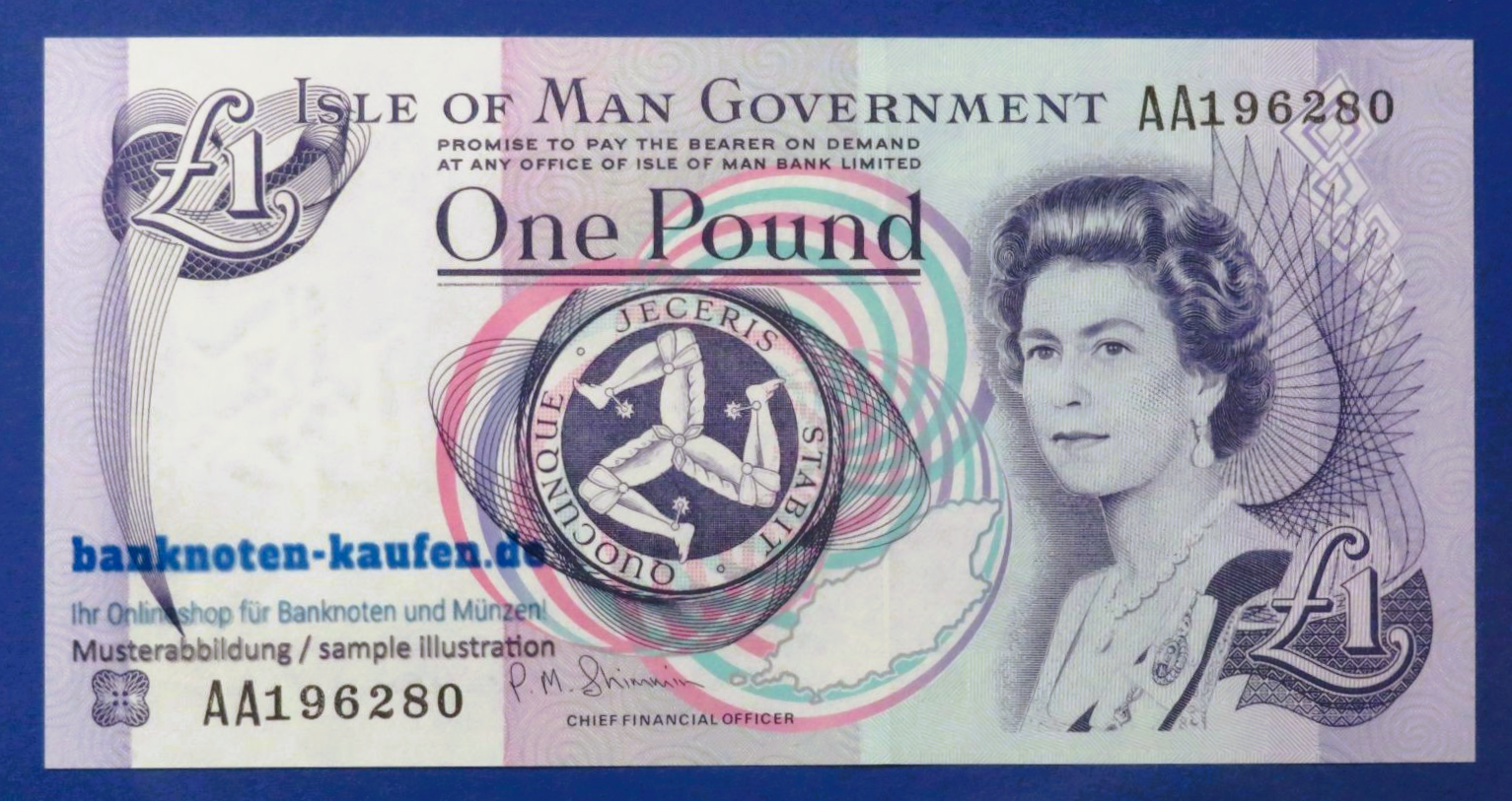 Isle of Man, 1 Pound, 2009ND, uncirculated (UNC), P-40c