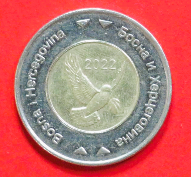 Bosnien und Herzegowina:  5 Maraka, 2005+, gebraucht (used / ss-vz), # 126