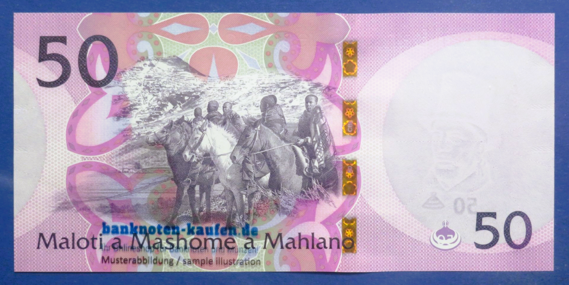 Lesotho, 50 Maloti, 2024, uncirculated (UNC), P-new