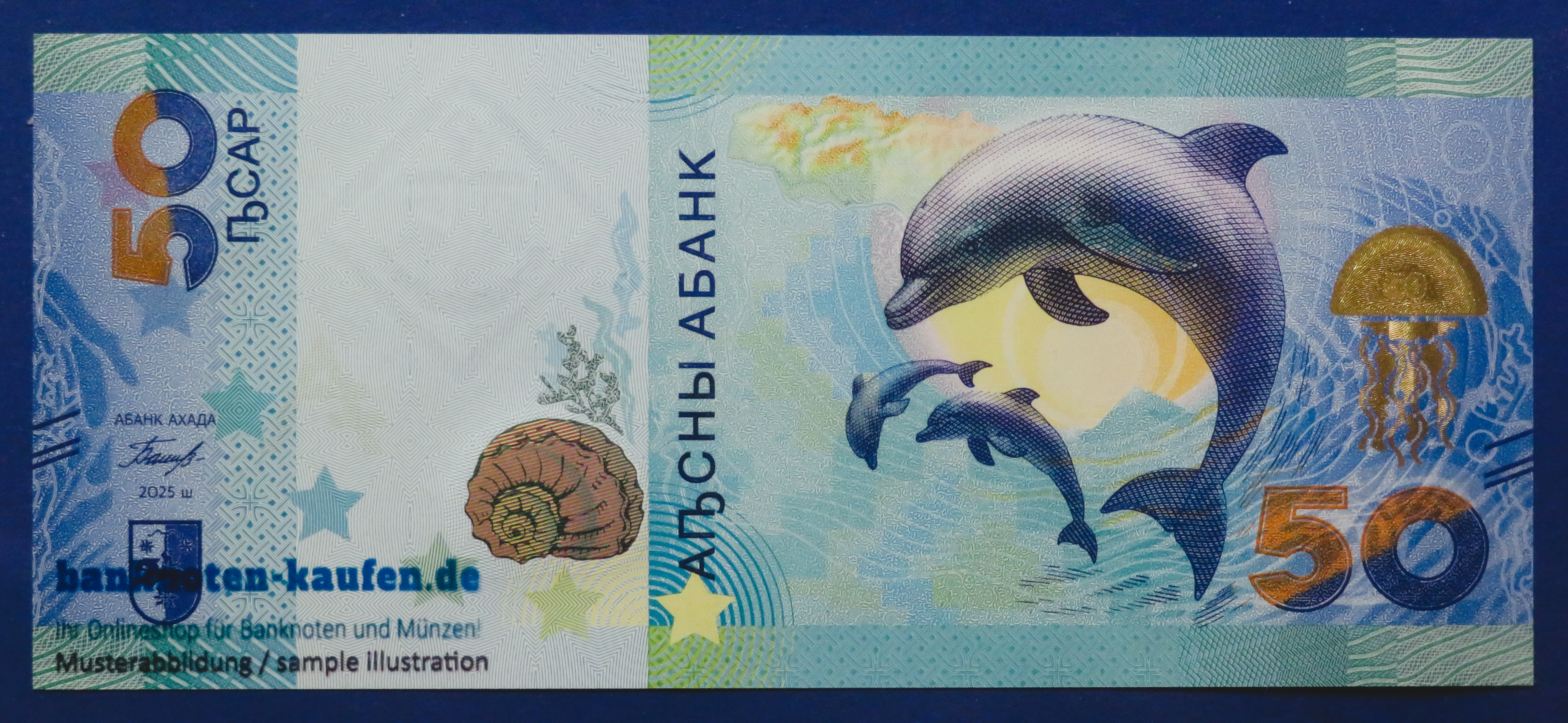 Abkhazia, 50 Apsar, 2025, uncirculated (UNC), Commemorative issue