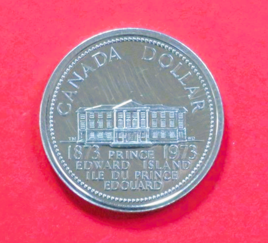 Canada:  1 Dollar, 1973, circulated (used / vf+), Commemorative issue, # 77