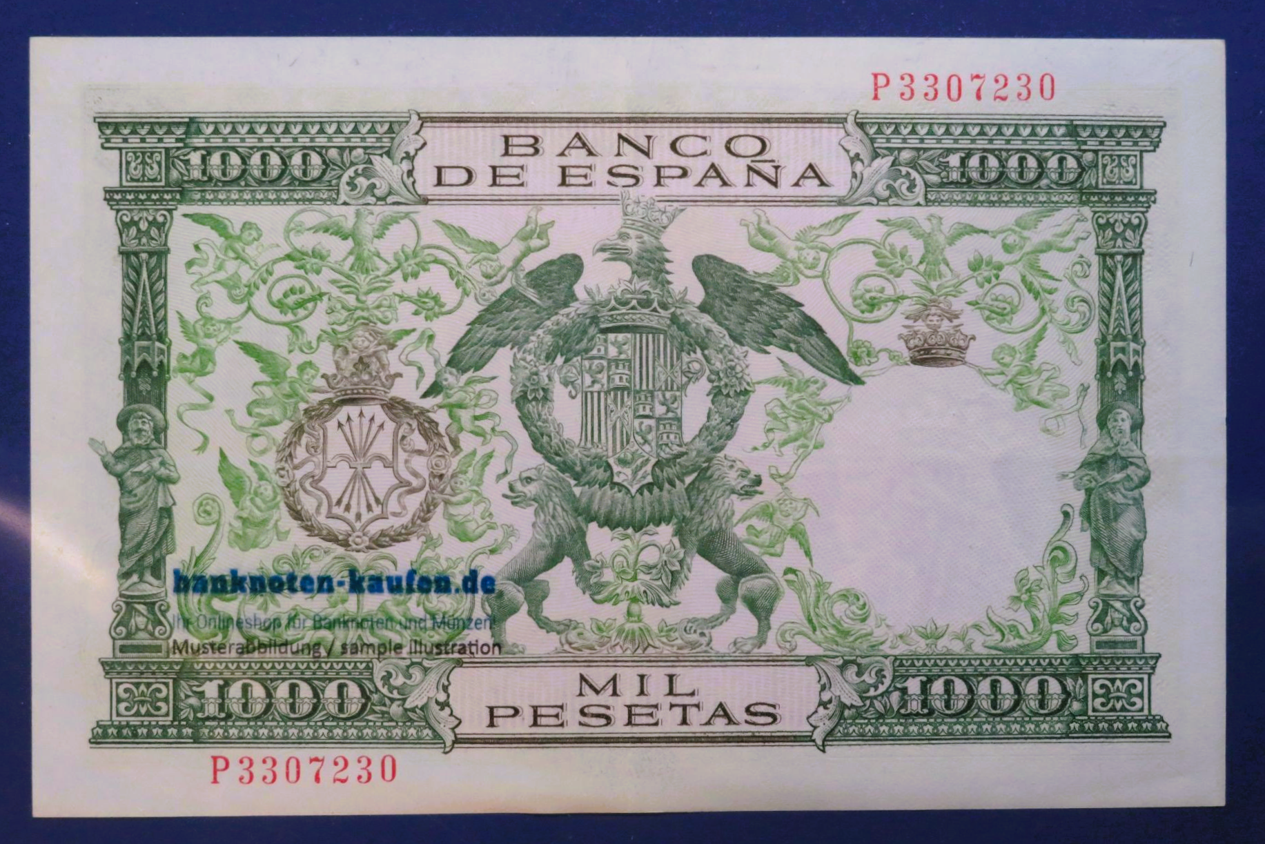 Spanien, 1.000 Pesetas, 1957, gebraucht (USED / VF+), P-149a
