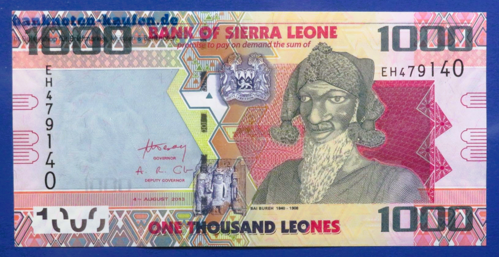 Sierra Leone - 1,000 Leones, 2013, uncirculated (UNC), P-30b