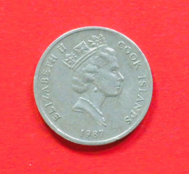 Cook Inseln: 20 Cents, 1987-1994, gebraucht (used / ss), # 54