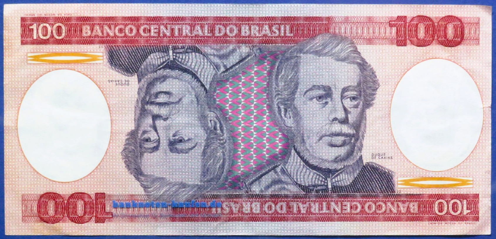 Brasilien, 100 Cruzeiros, 1981-84ND, gebraucht (USED / VF), P-198b