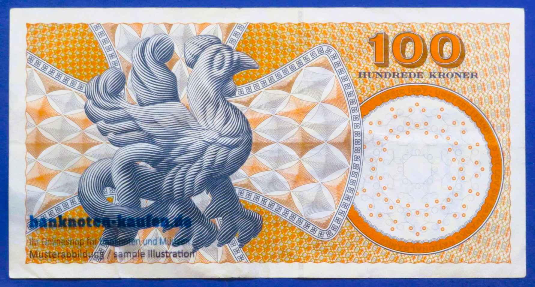 Dänemark, 100 Kroner, 1999, gebraucht (USED / VF), P-56a