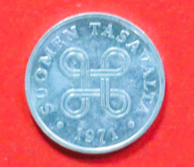 Finnland:  1 Penni, 1969-1979, gebraucht (used / ss-vz), # 46a
