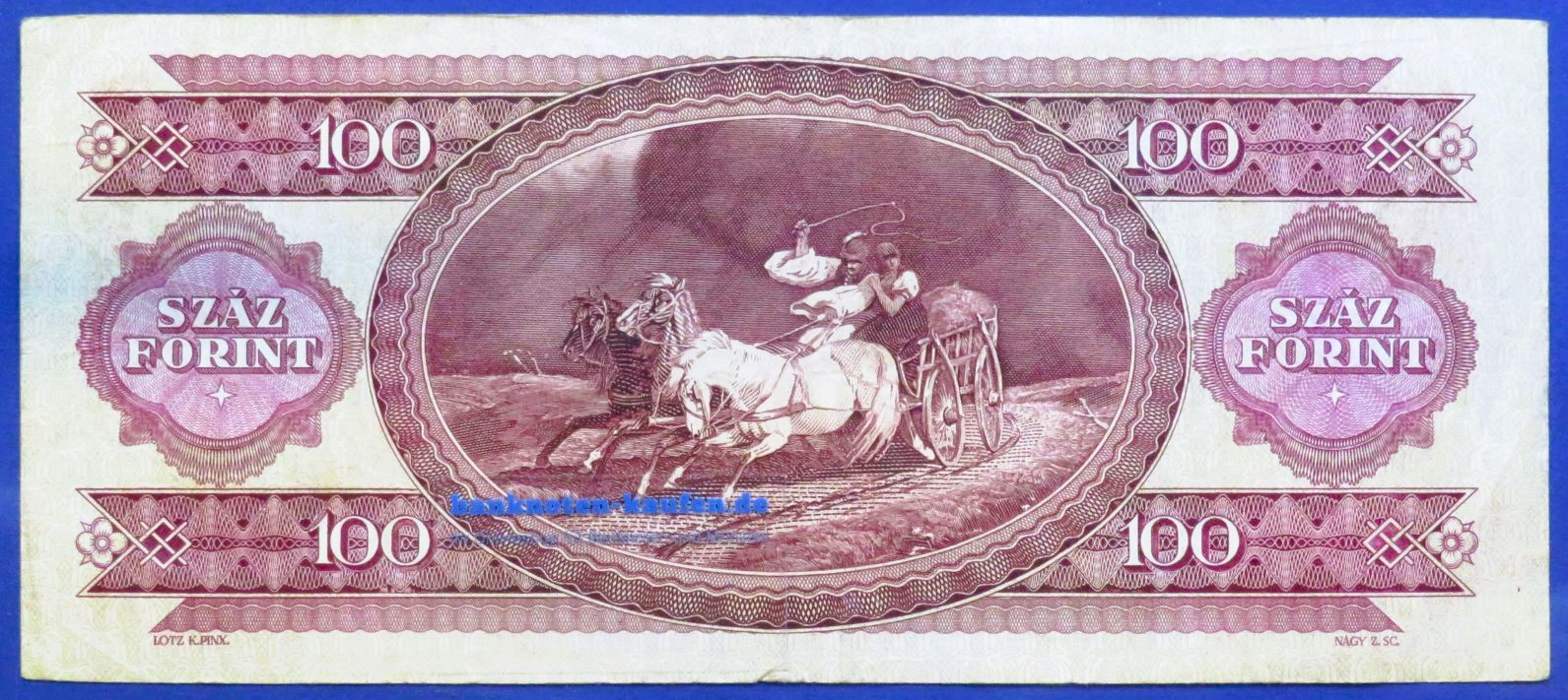 Ungarn, 100 Forint, 1992, gebraucht (USED / VF), P-174a