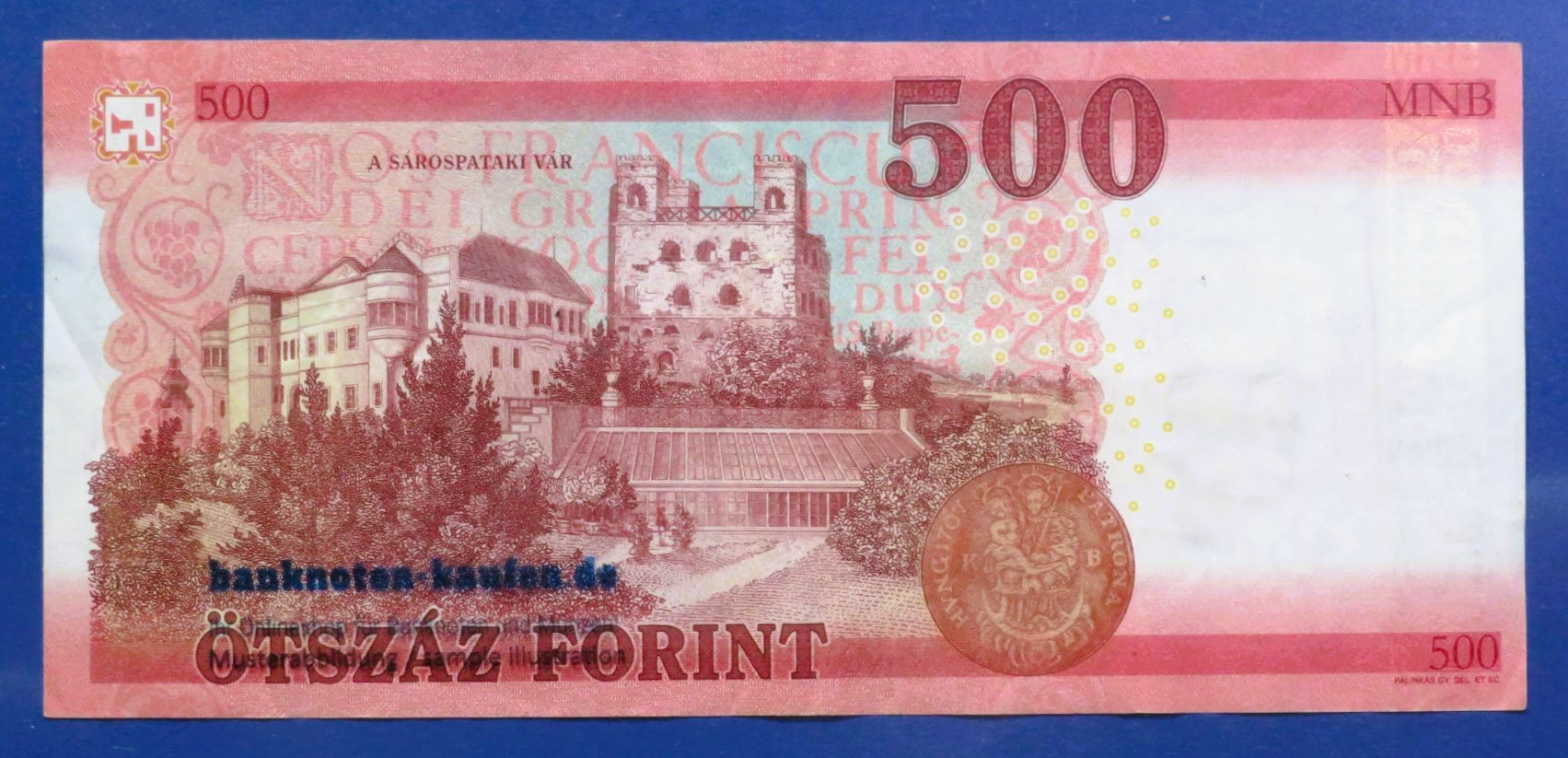 Hungary, 500 Forint, 2018, circulated (USED / VF), P-202