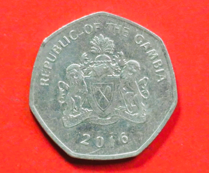 Gambia, 1 Dalasi, 2008+, gebraucht (used / s-ss), # 68a