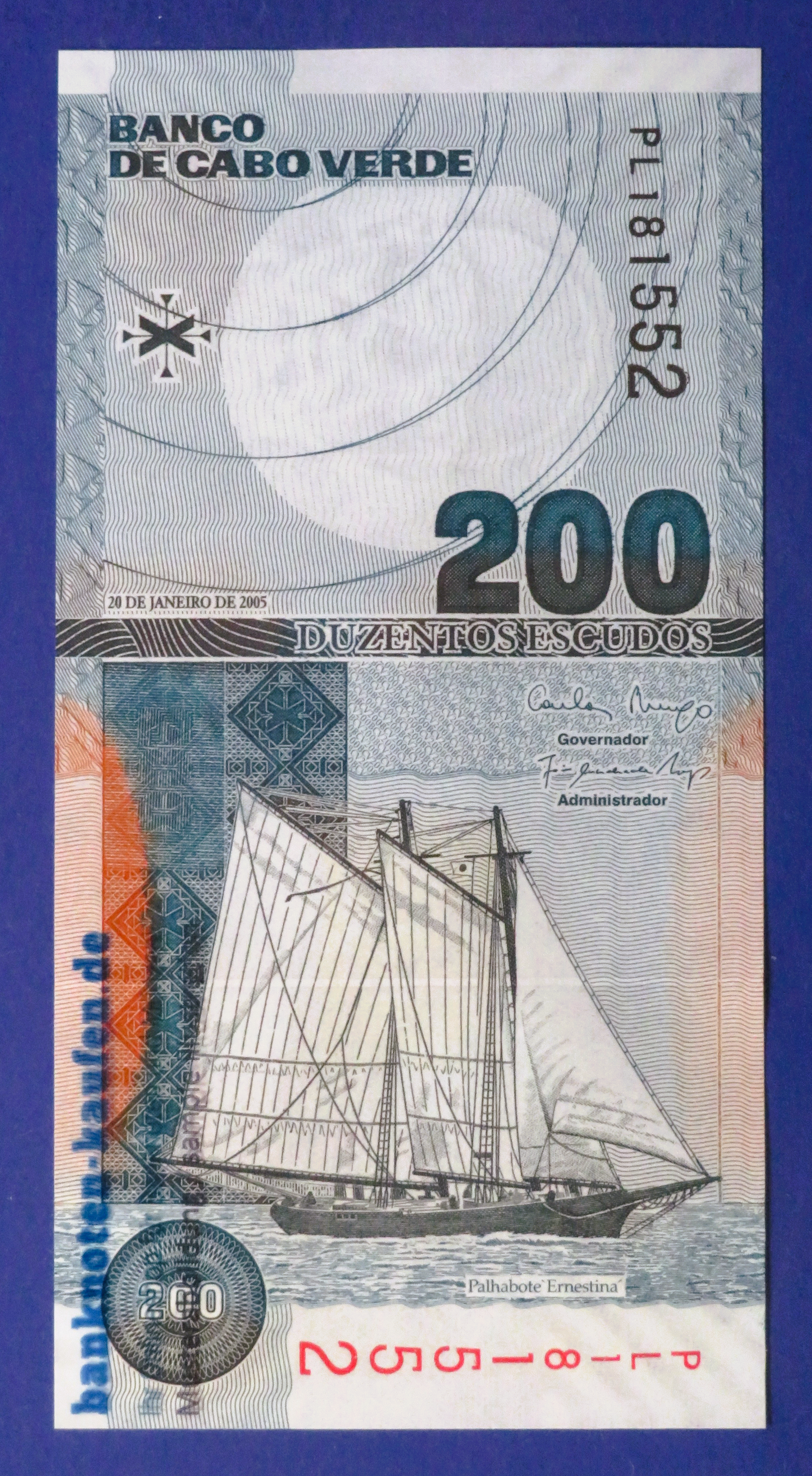 Cape Verde, 200 Escudos, 2005, uncirculated (UNC), P-68