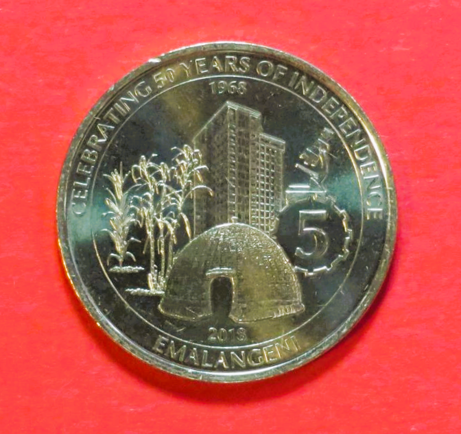 Swaziland, 5 Emalangeni, 2018, uncirculated (UNC), Commemorative issue
