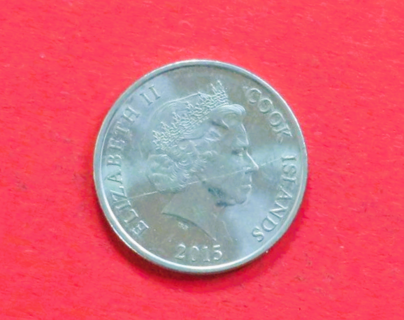 Cook Inseln: 20 Cents, 2015+, gebraucht (used / ss), # 899