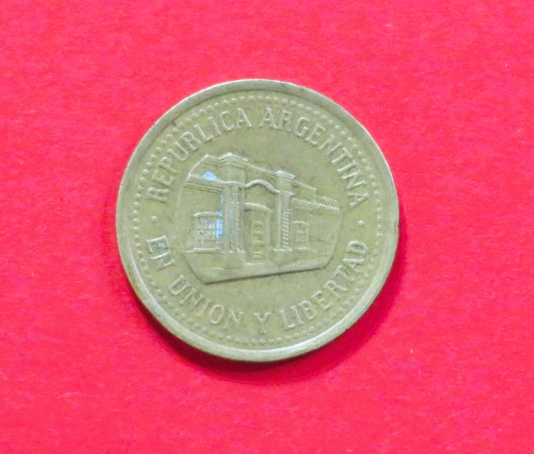 Argentina:  50 Centavos, 1992+, circulated (used / vf), # 112