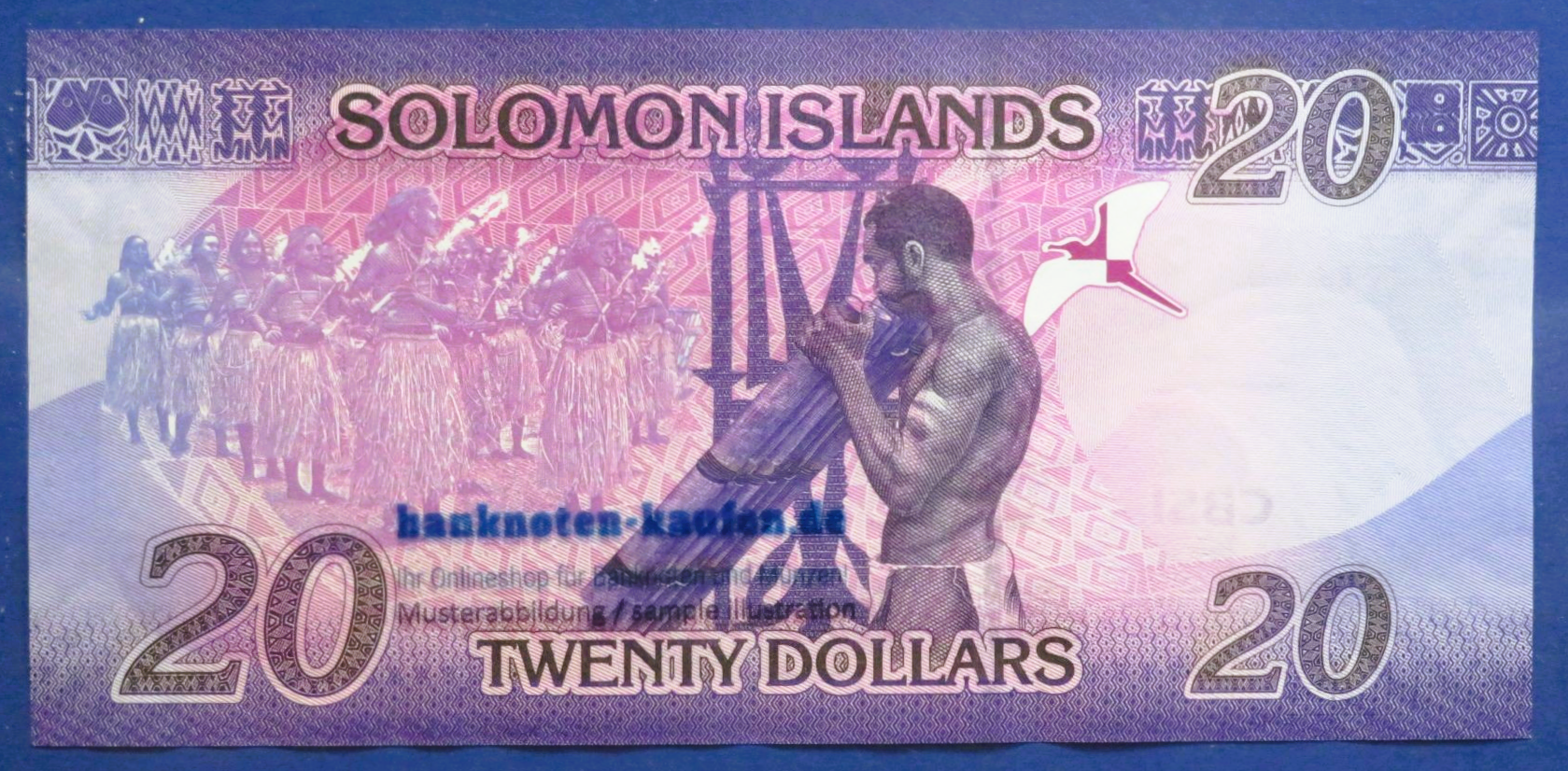 Solomon Islands, 20 Dollars, 2017ND, uncirculated (UNC), P-34