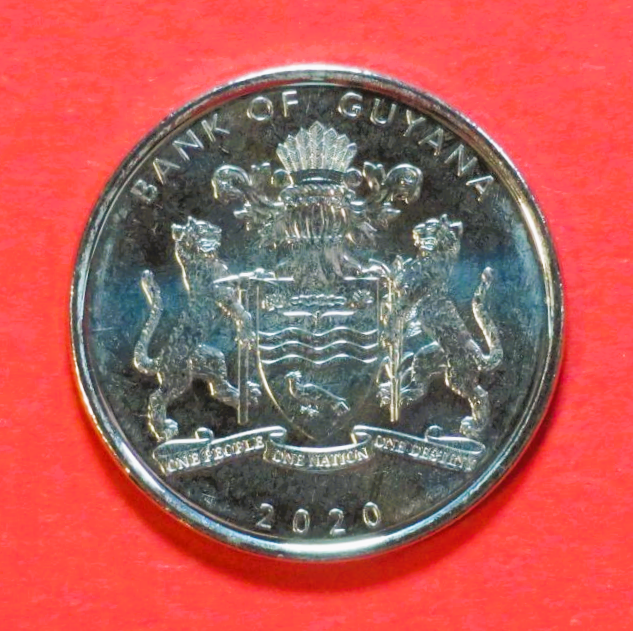 Guyana, 100 Dollars, 2020, uncirculated (UNC), coloured commemorative issue