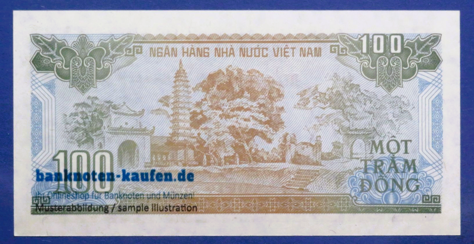 Viet Nam, 100 Dong, 1991, uncirculated (UNC), P-105a