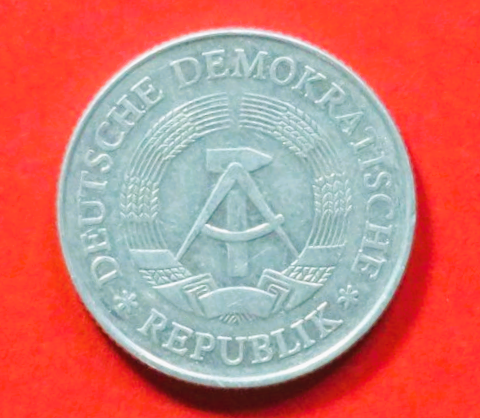 DDR: 2 Mark, 1972-1990, gebraucht (used / ss+), # 16