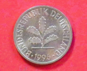 Bundesrepublik Deutschland: 1 Pfennig, 1950-2001, gebraucht (used / vz), # 103