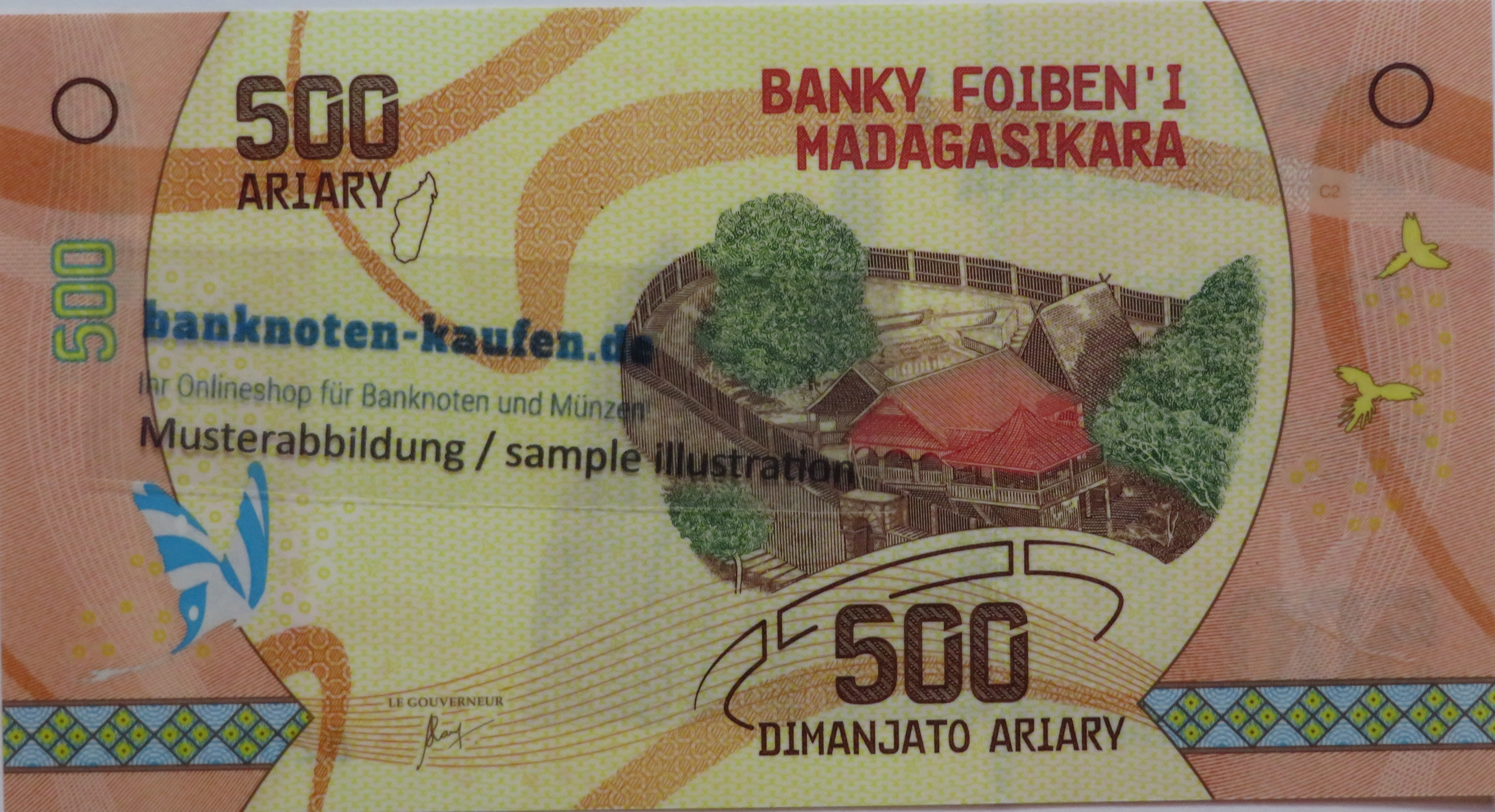 Madagaskar, 500 Ariary, 2017ND, uncirculated (UNC), P-99