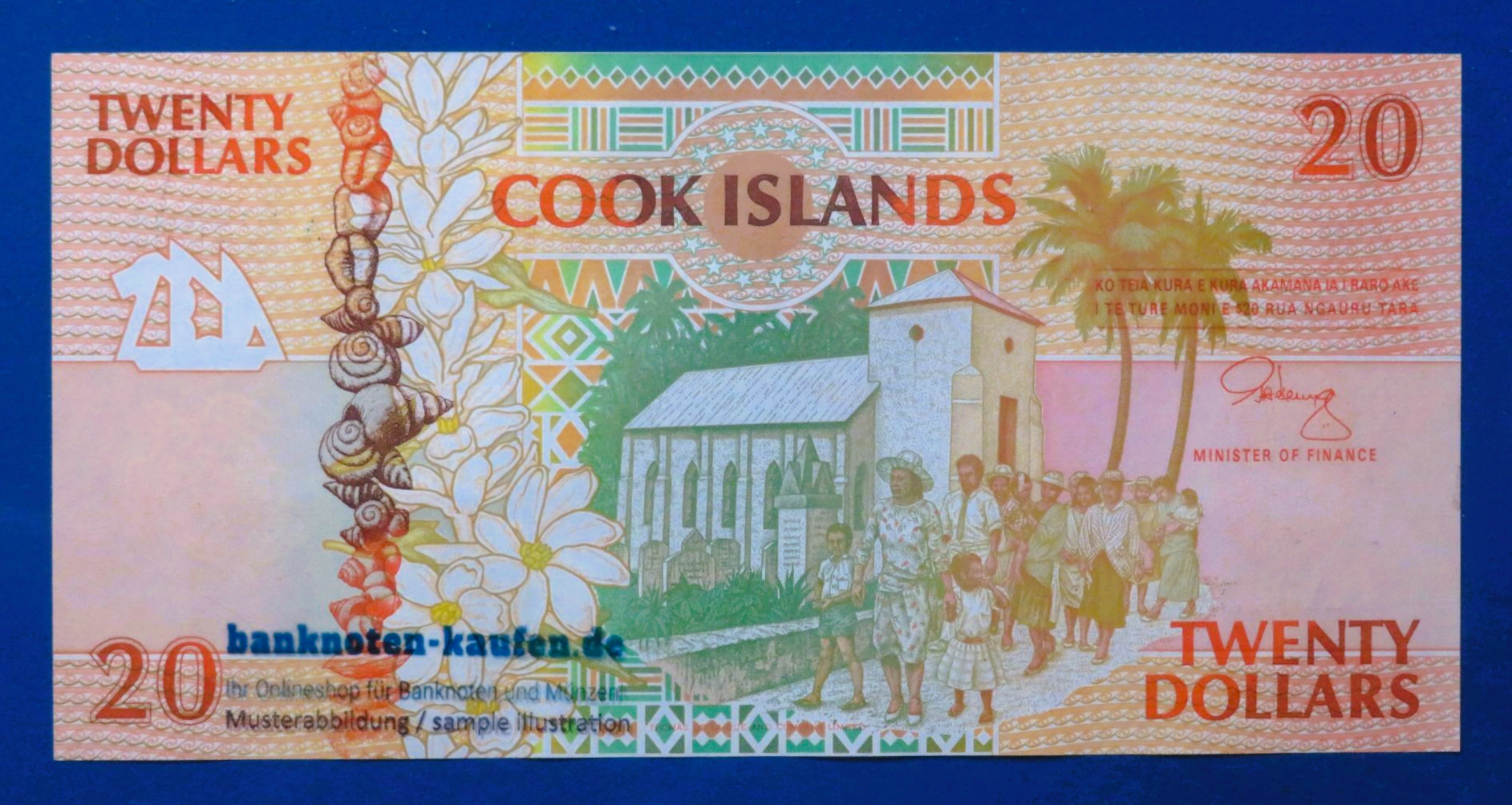 Cook Islands, 20 Dollars, 1992ND, uncirculated (UNC), P-9