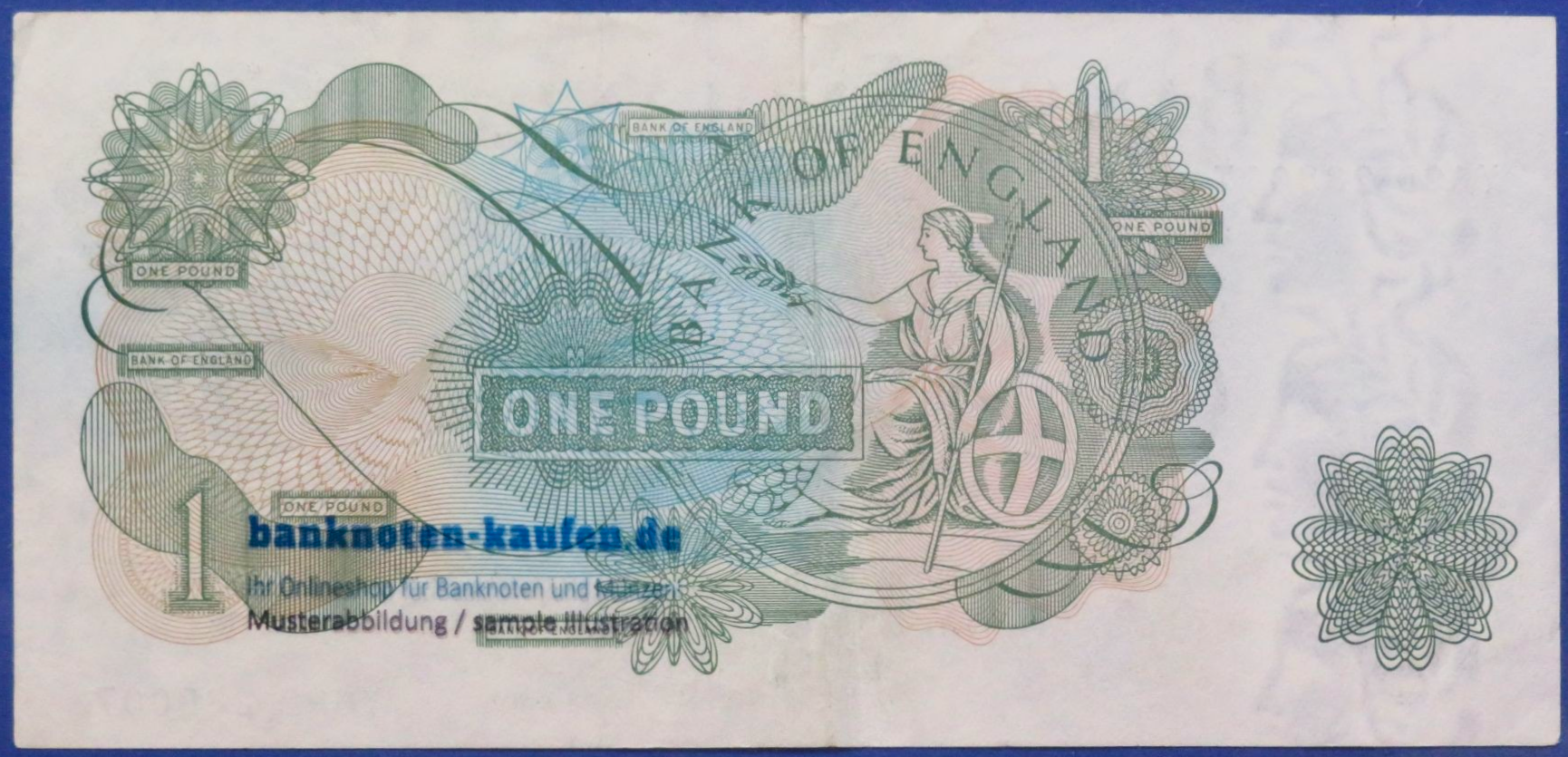 Great Britain, 1 Pound, 1960-1978ND, circulated (USED / VF), P-374g