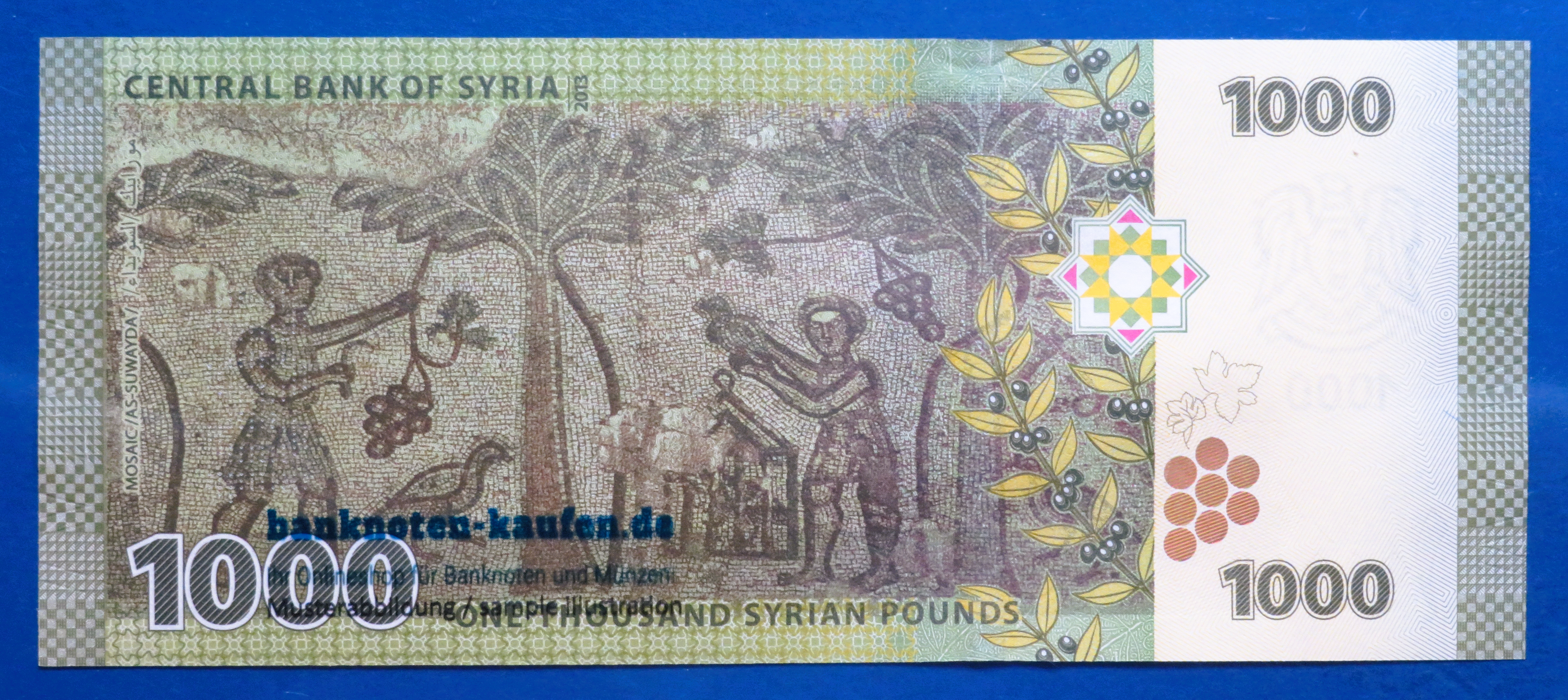 Arabia - 1,000 Pounds, 2013, uncirculated (UNC), P-116