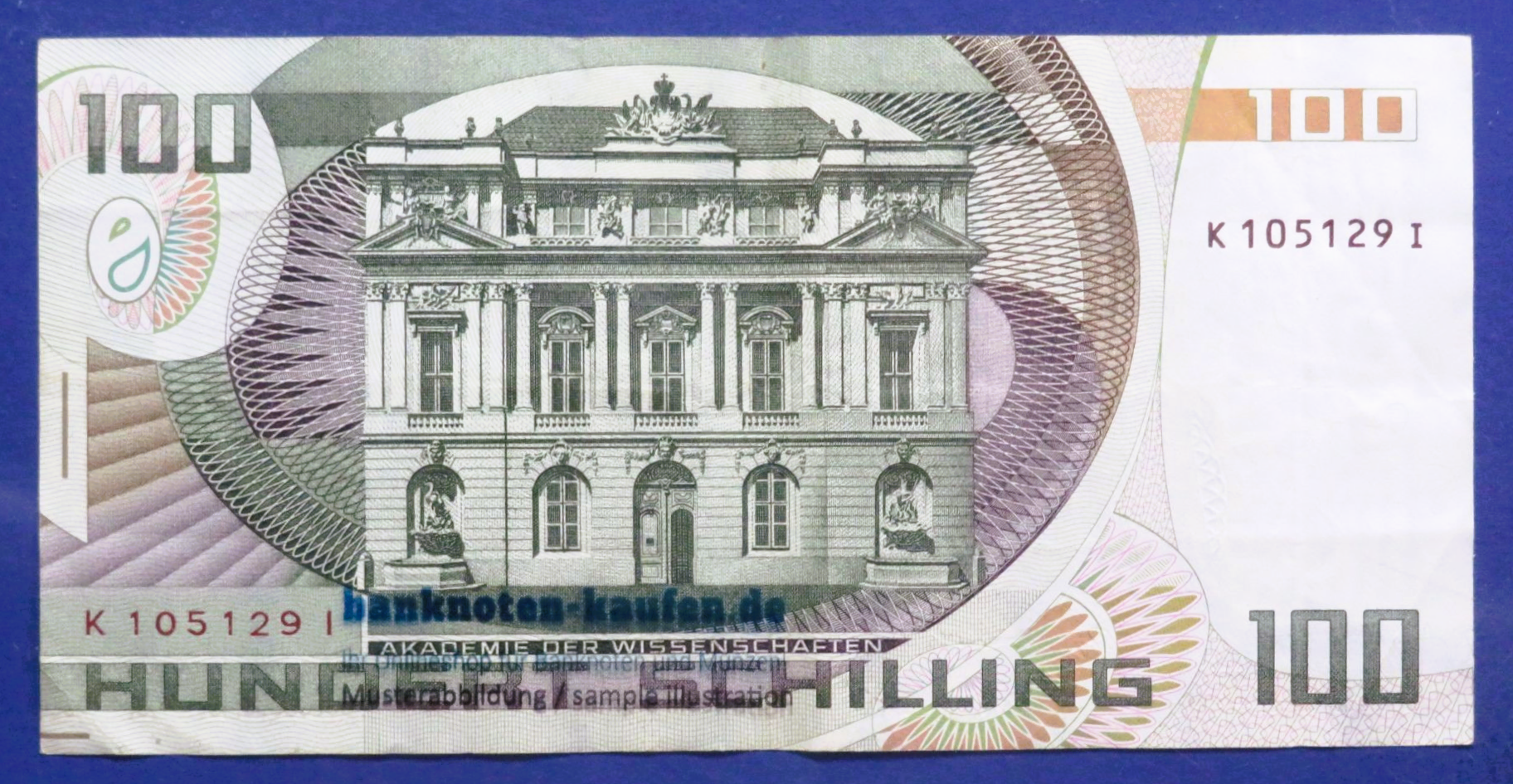 Österreich, 100 Schilling, 1984, gebraucht (USED / VF), P-150
