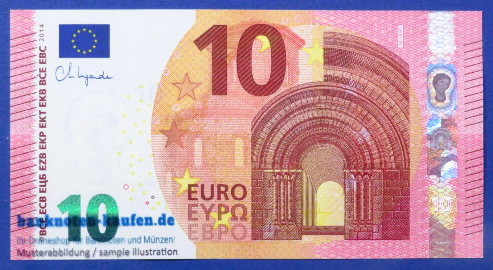 European Union, 10 Euro, 2013, uncirculated (UNC - C. Lagarde), P-21