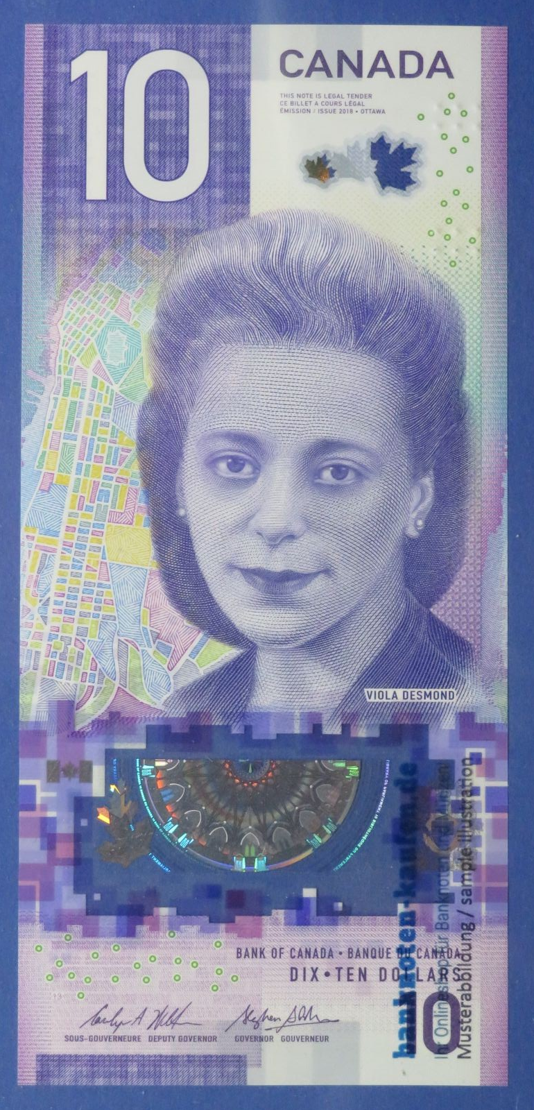 Canada, 10 Dollars, 2018, uncirculated (UNC), Polymer