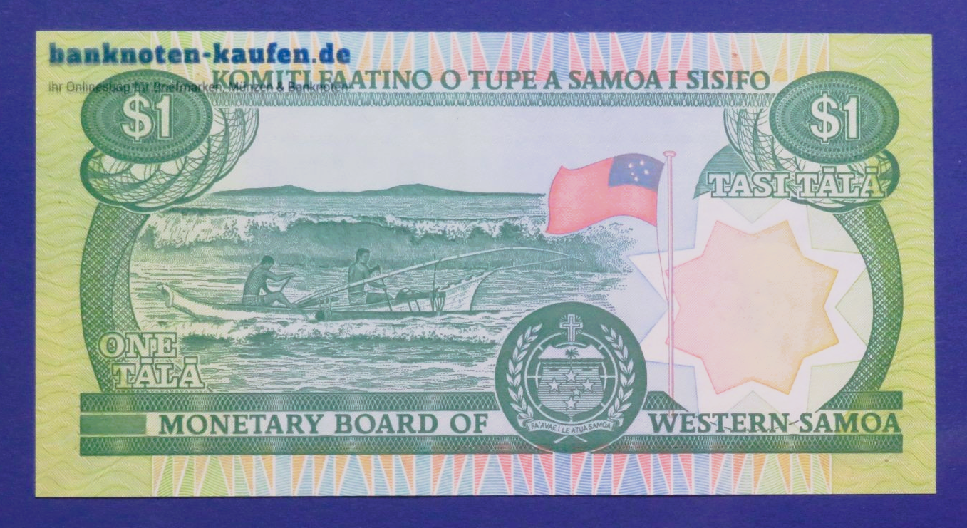 Samoa, 1 Tala, 1980ND/2020ND, about uncirculated (AU), P-19CS