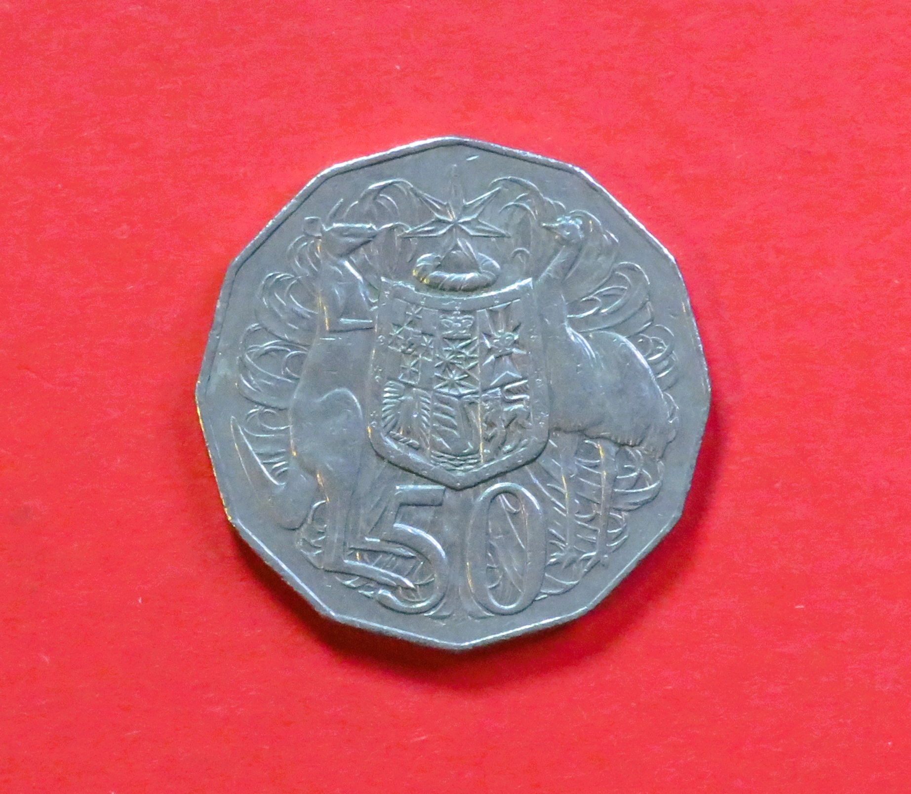 Australia: 50 Cents, since 1999, circulated (USED / vf)