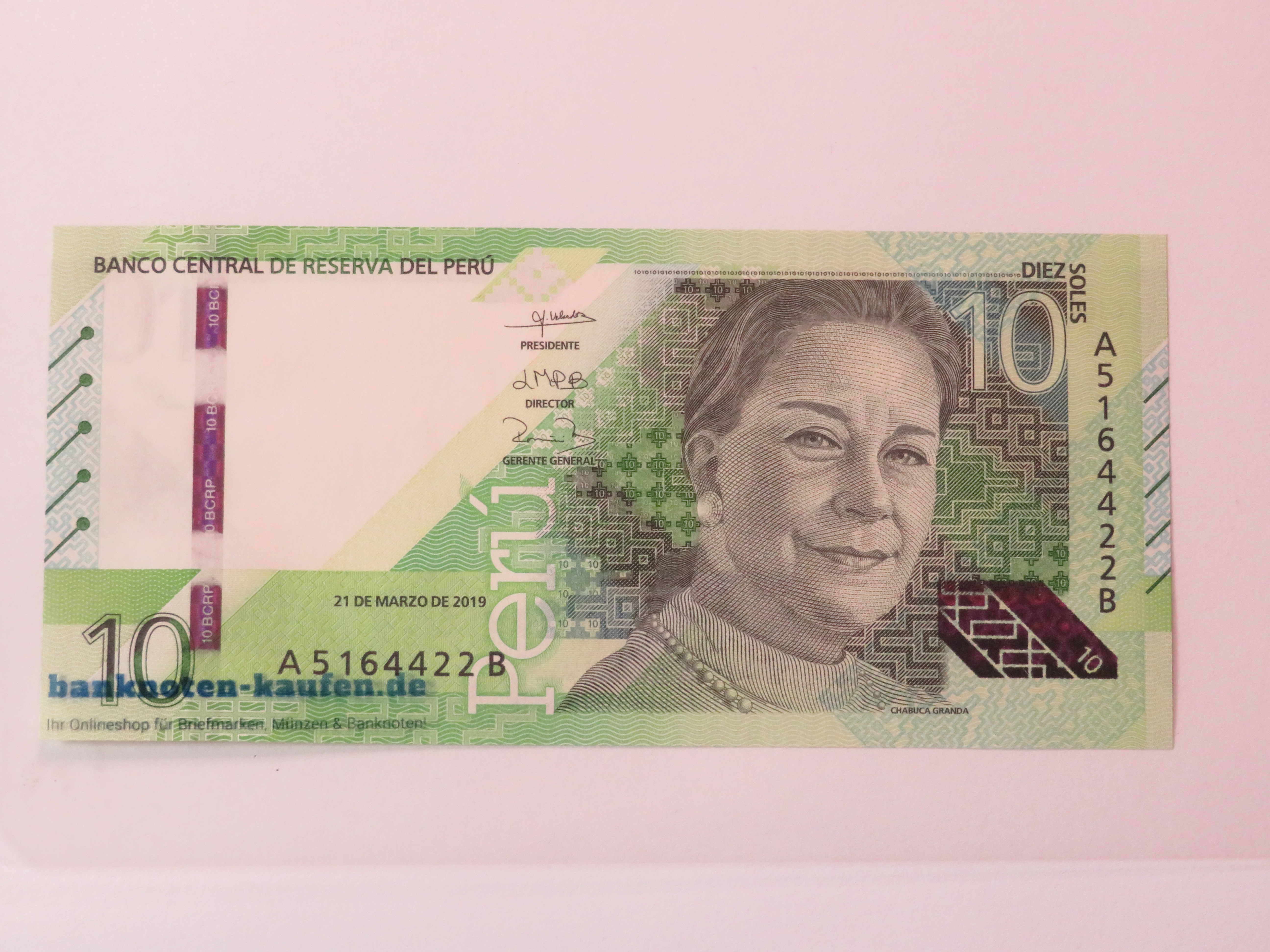 Peru - 10 Soles - UNC