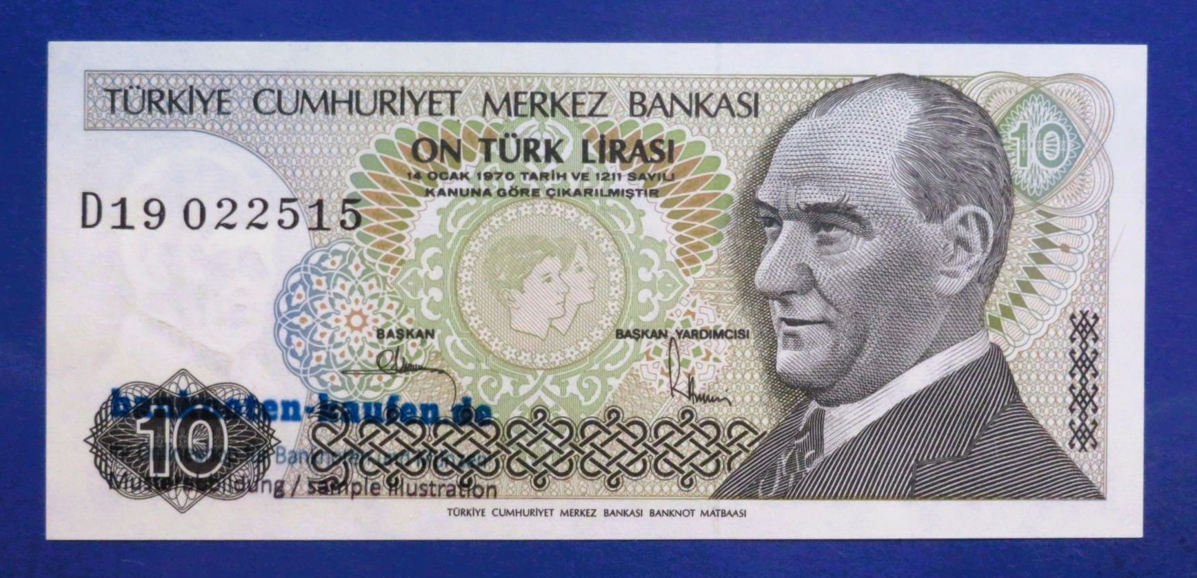 Turkey, 10 Lira, 1982ND, about uncirculated (AU), P-193