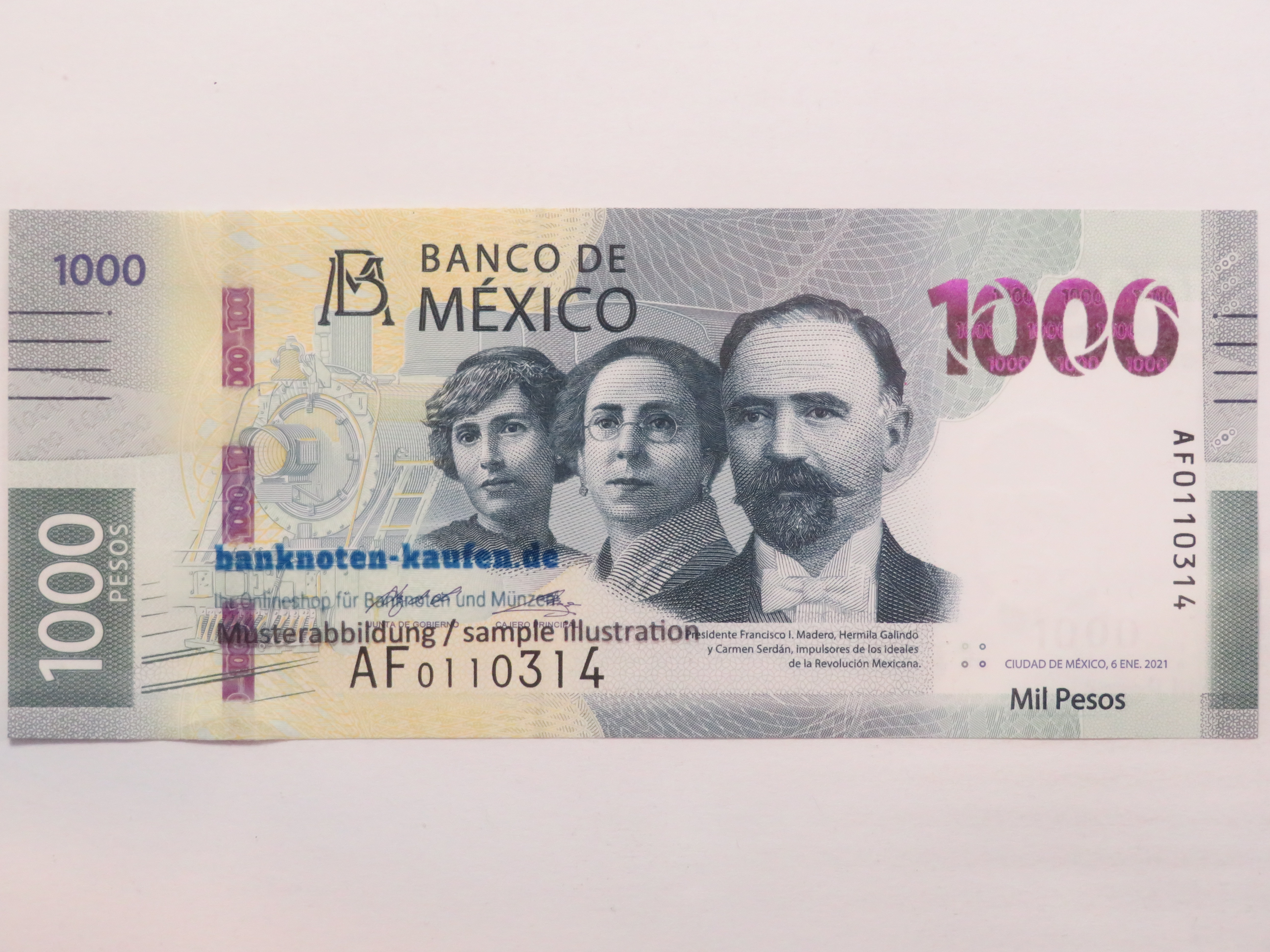 Mexico - 20 Pesos - UNC