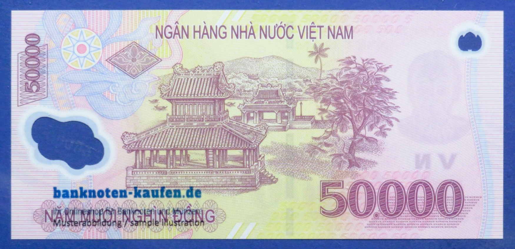 Viet Nam - 50,000 Dong, 2020, uncirculated (UNC), Polymer, P-121